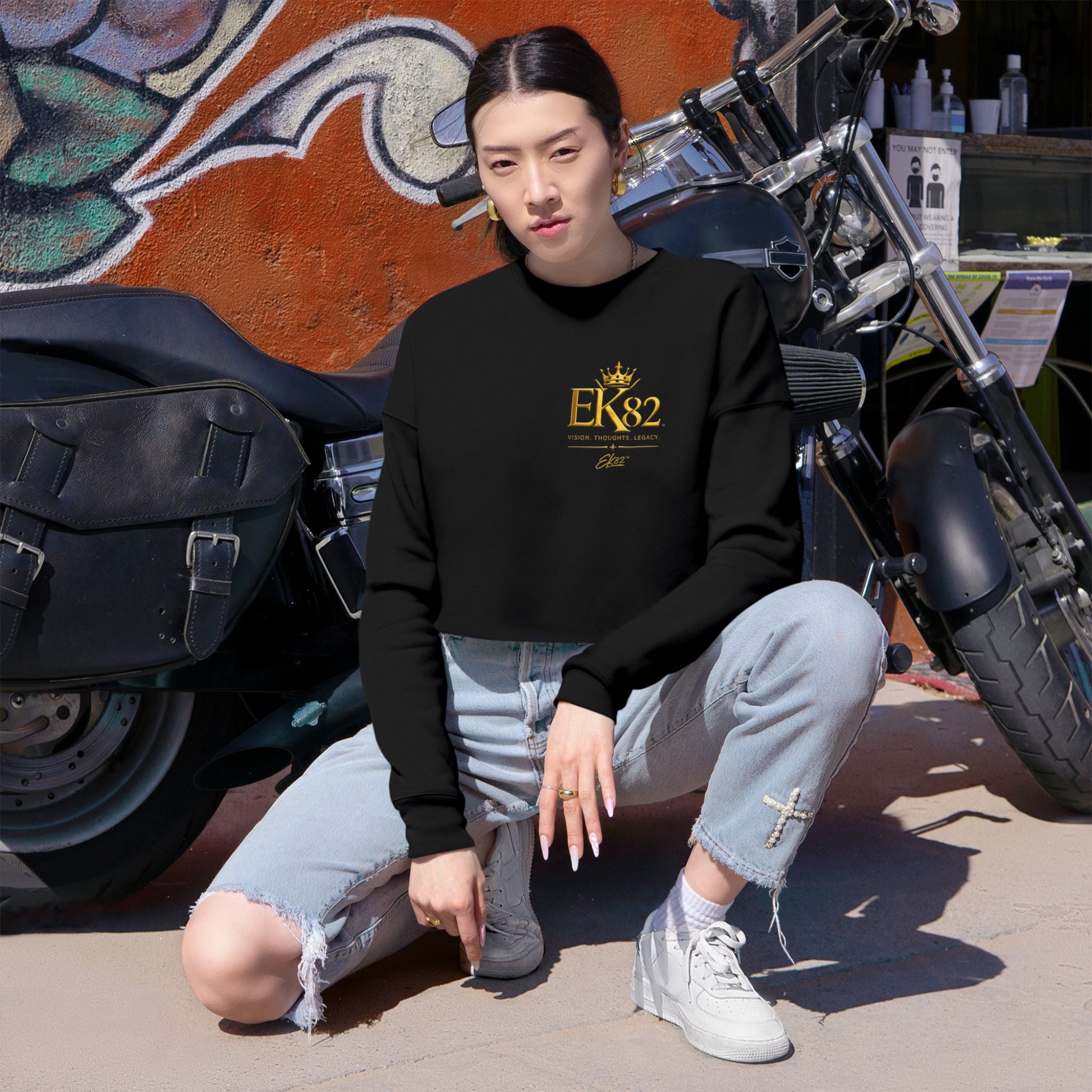 EK82 Legacy Crop Sweatshirt